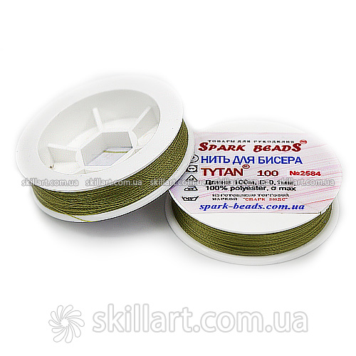 Нитки для бисера Tytan 100 Spark Beads (100м)